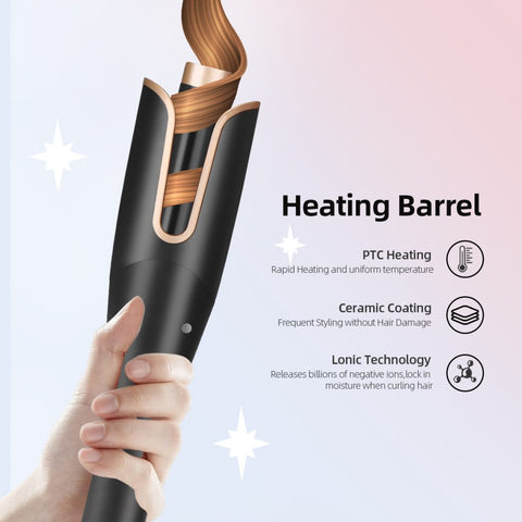 Cordless Automatic Rotating Hair Styling Curler