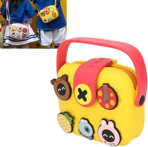 Compact Children's Handbag Shoulder Backpack Baby Change Cartoon DIY Messenger Bag