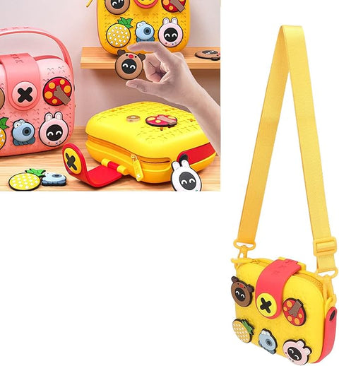 Compact Children's Handbag Shoulder Backpack Baby Change Cartoon DIY Messenger Bag