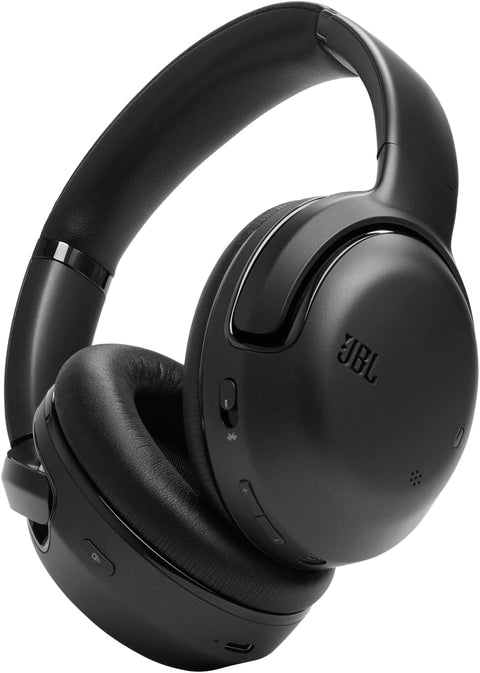 Jbl headphones JBL Tour One M2 Wireless Over-Ear Noise Cancelling Headphones, ANC + Smart Ambient, 4-Mic, Legendary Pro Sound, Immersive Spatial Sound, Personi-Fi 2.0, Bluetooth 5.3 - Black