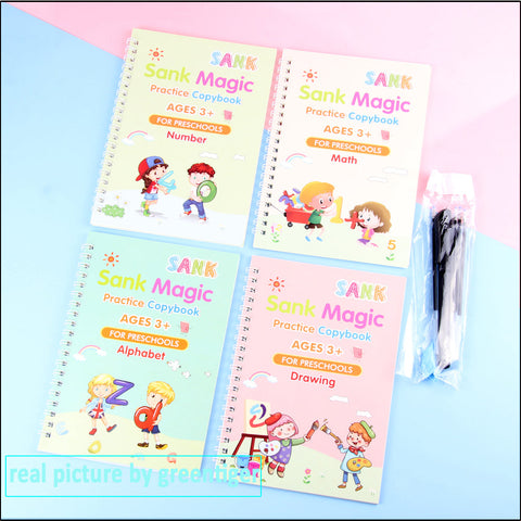 Kids Magic Practice Book Set of 4